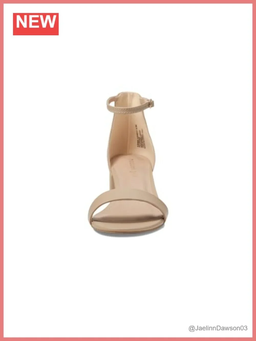 Madden Girl Ileana Block Heel Sandals Open Toe Ankle Strap Buckle